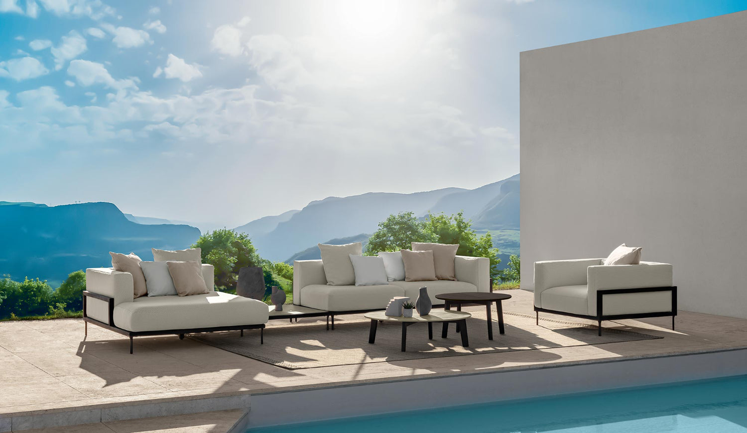 Cleo Soft-Wood 2 Seater Sofa | Luxury Talenti Outdoor Living