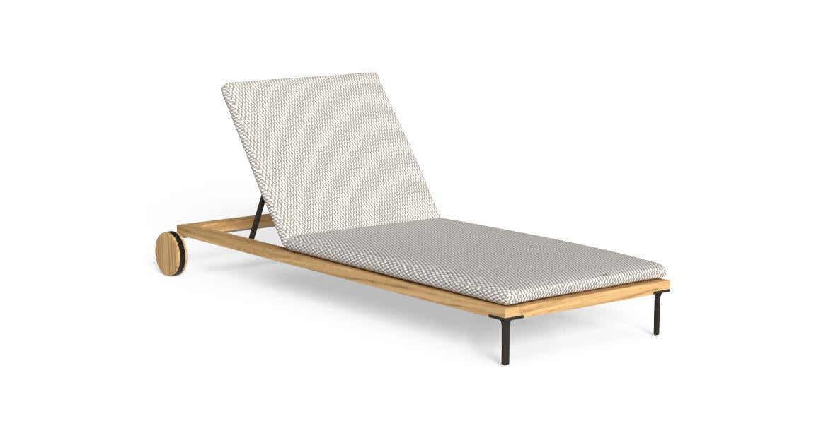 Cleo Soft-Wood Stackable Sunbed | Luxury Talenti Outdoor Living