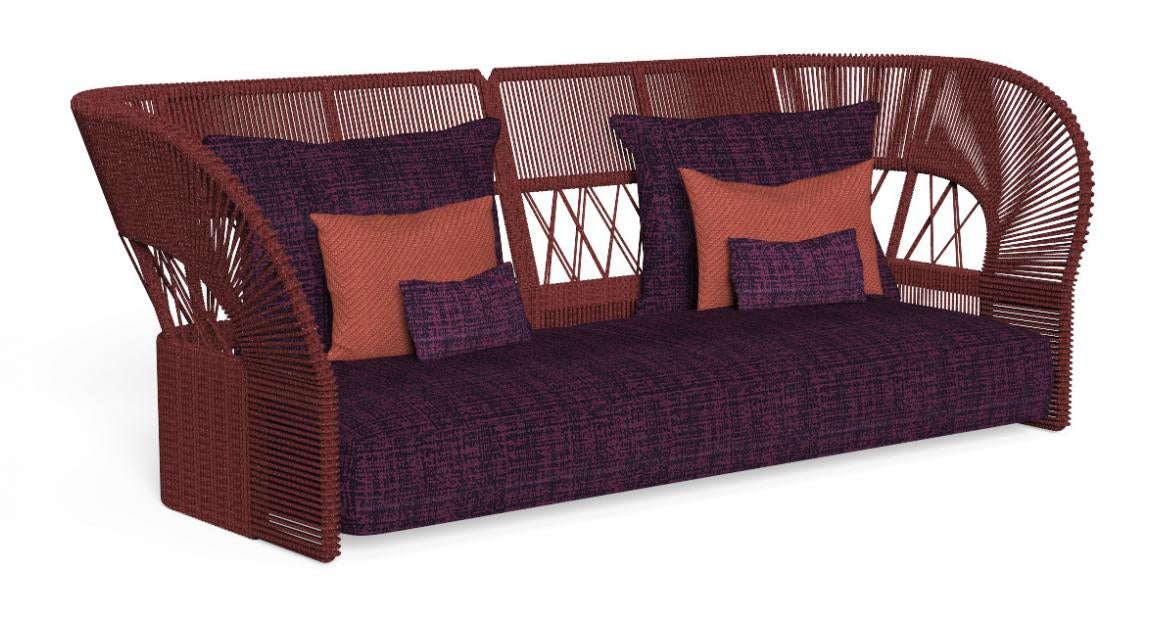 Cliff Deco High-Back 3 Seater Sofa | Luxury Talenti Outdoor Living