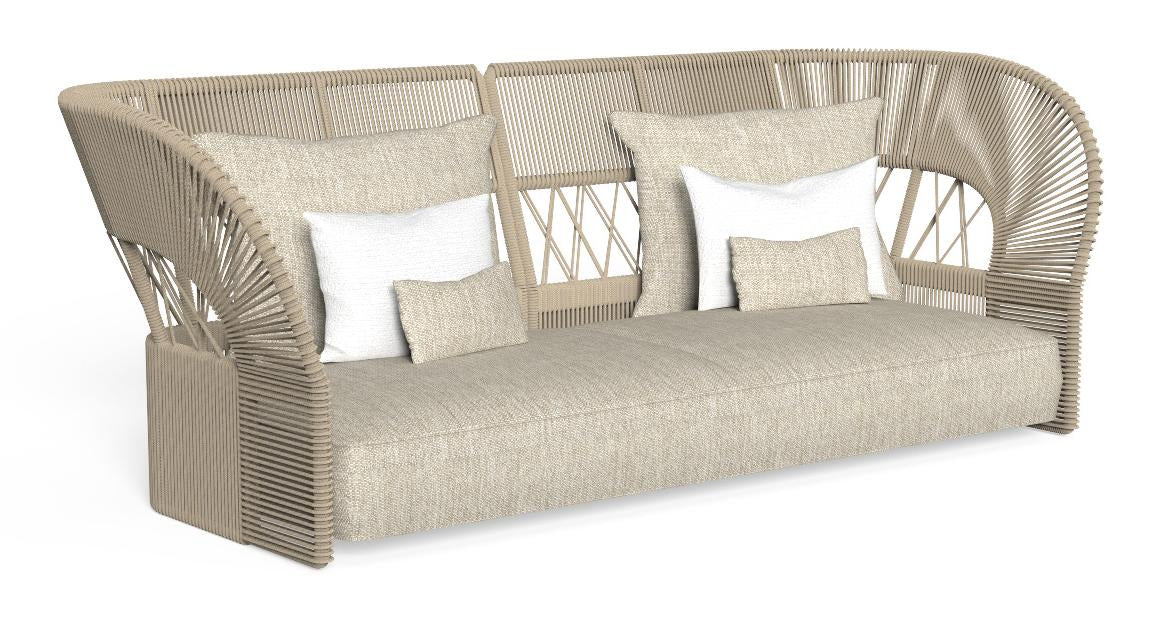 Cliff Deco High-Back 3 Seater Sofa | Luxury Talenti Outdoor Living