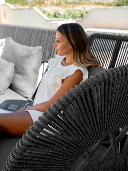 Cliff Deco High-Back 3 Seater Sofa | Luxury Talenti Outdoor Living