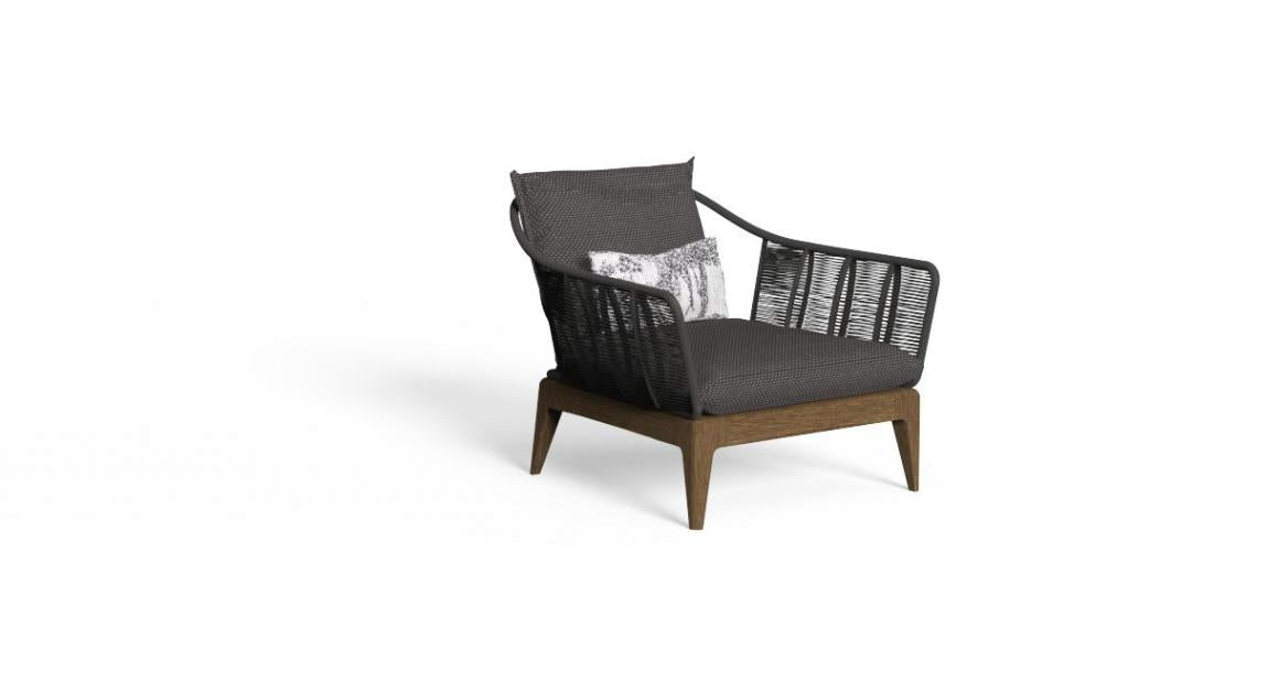 Cruise Teak Living Armchair | Talenti Outdoor Living