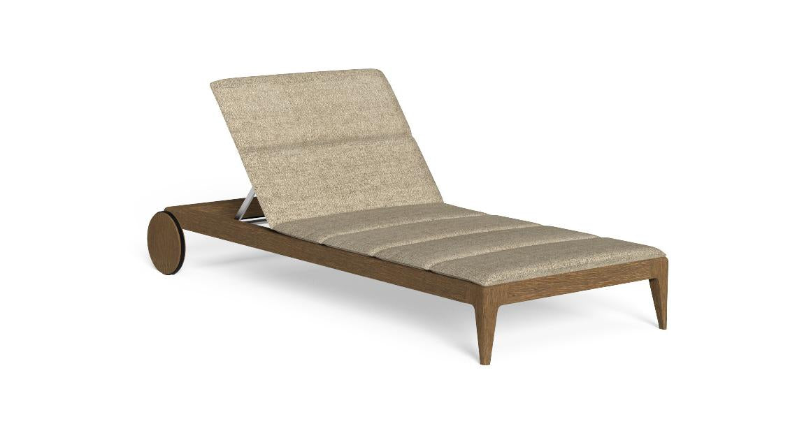 Cruise Teak Stackable Sunbed | Talenti Outdoor Living