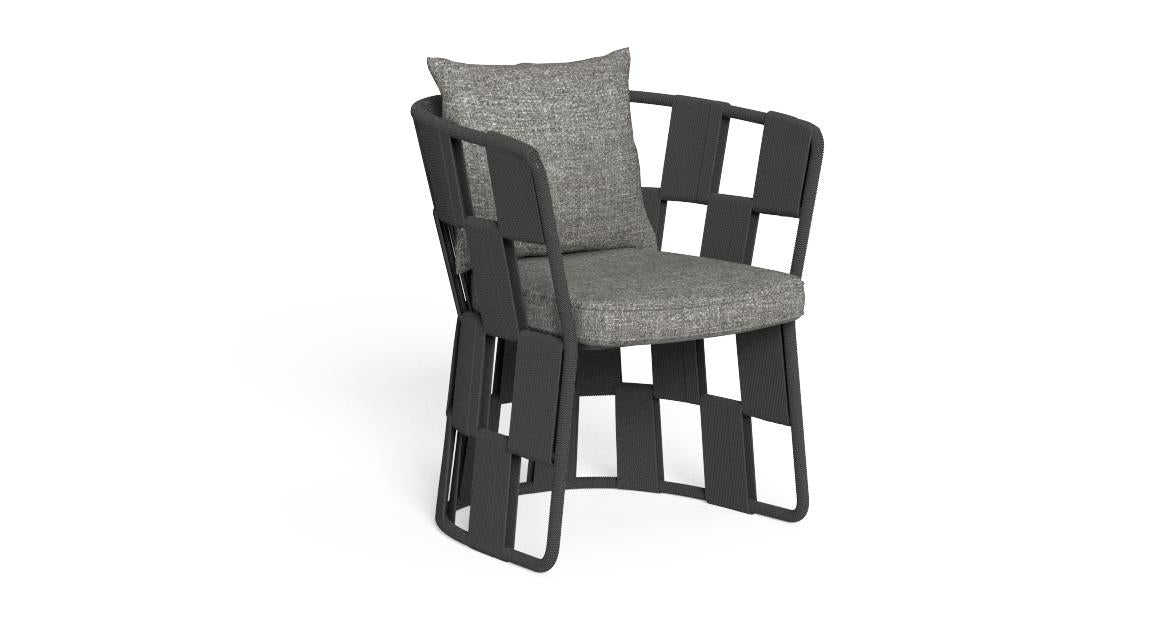 Scacco Dining Chair with Armrests | Luxury Talenti Outdoor Living