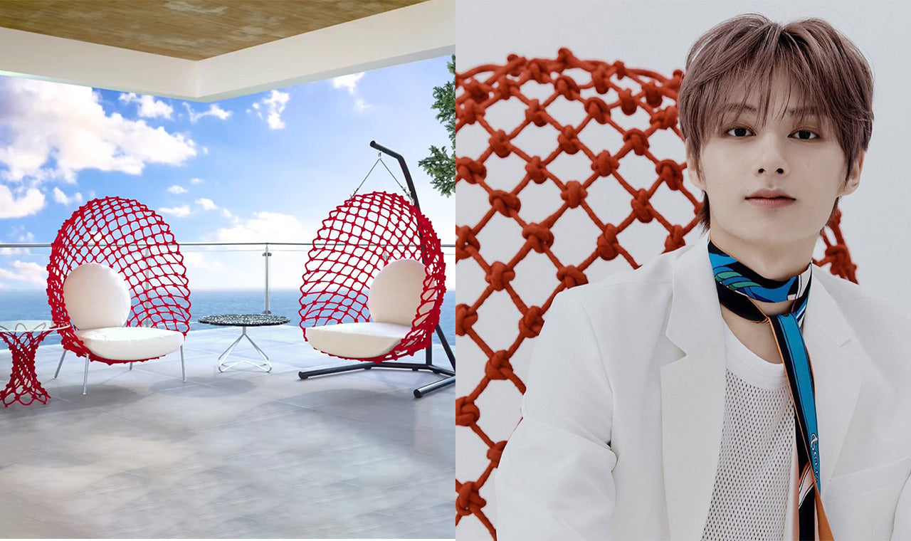 Dragnet Hanging Lounge Chair | Dragnet Collection | Kenneth Cobonque