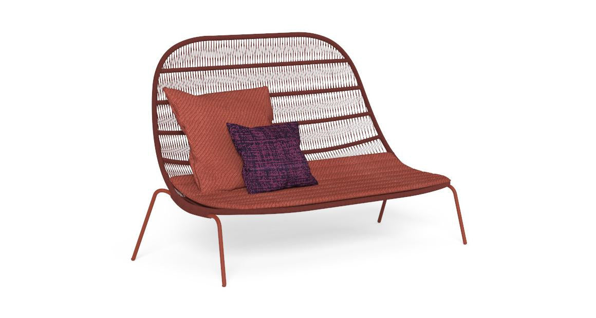 Panama Sofa High Loveseat | Luxury Talenti Outdoor Living