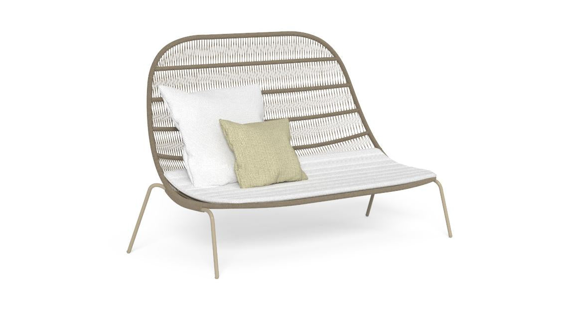 Panama Sofa High Loveseat | Luxury Talenti Outdoor Living