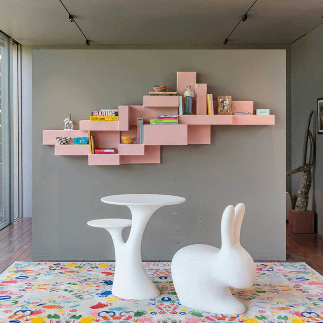 Primitive Bookshelf | Designed by Studio Nucleo | Qeeboo