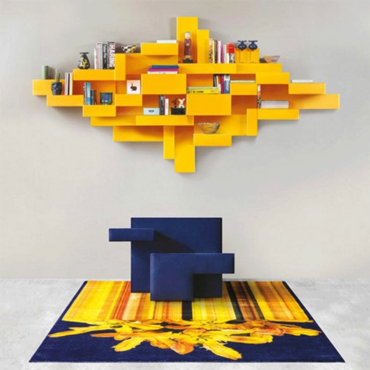 Primitive Bookshelf | Designed by Studio Nucleo | Qeeboo