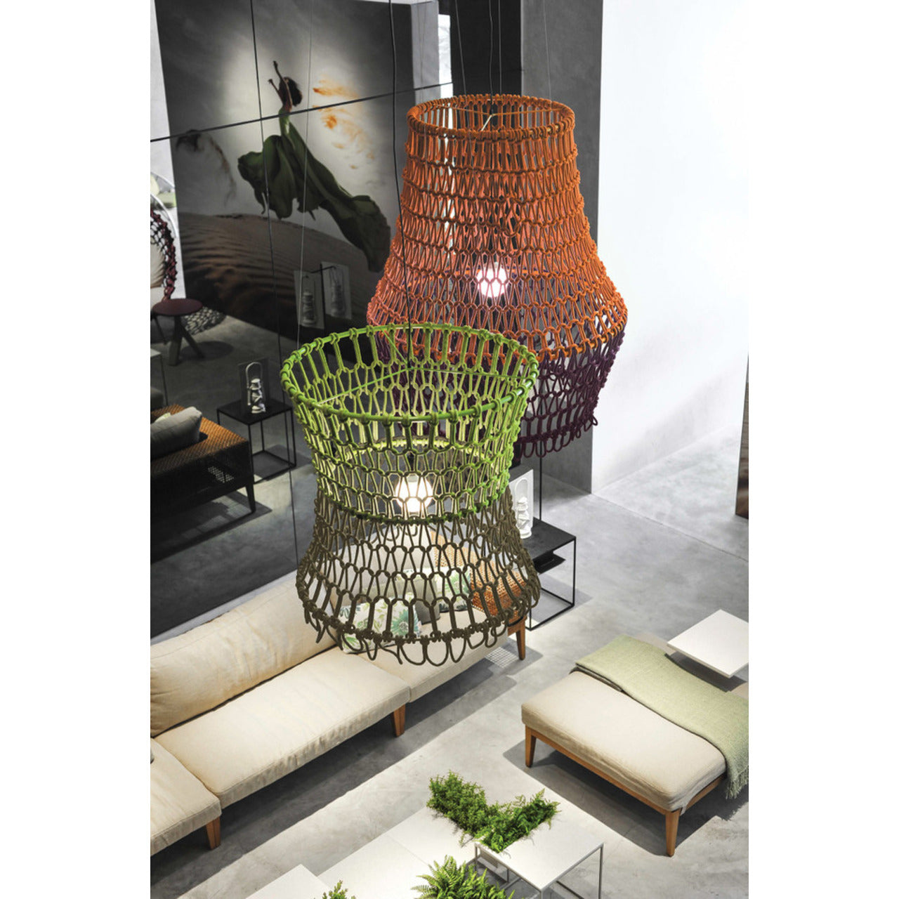 Carousel Large Hanging Lamp | Indoor | Kenneth Cobonpue