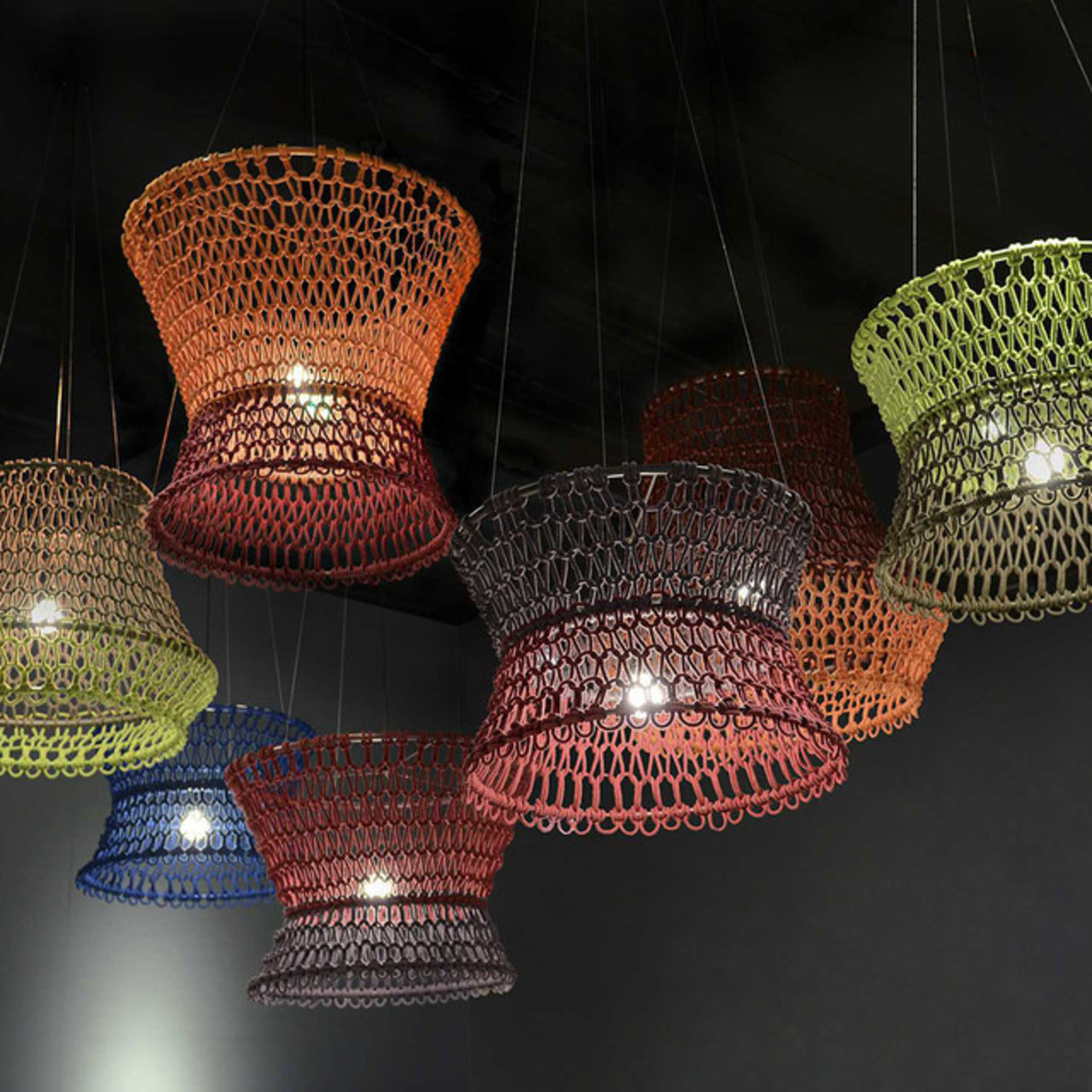 Carousel Medium Hanging Lamp | Kenneth Cobonpue