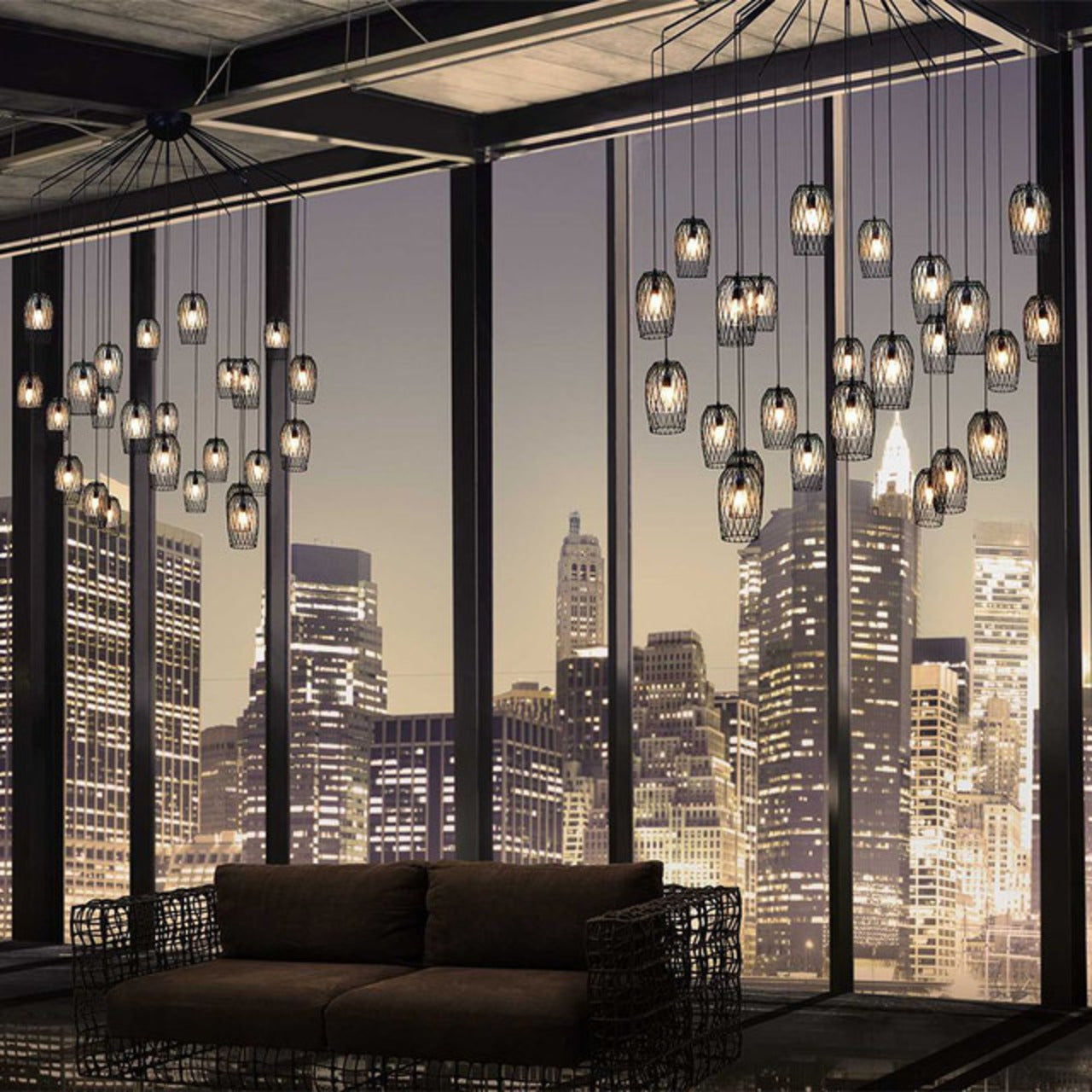 Constellation Hanging Lamp 24 | Kenneth Cobonpue