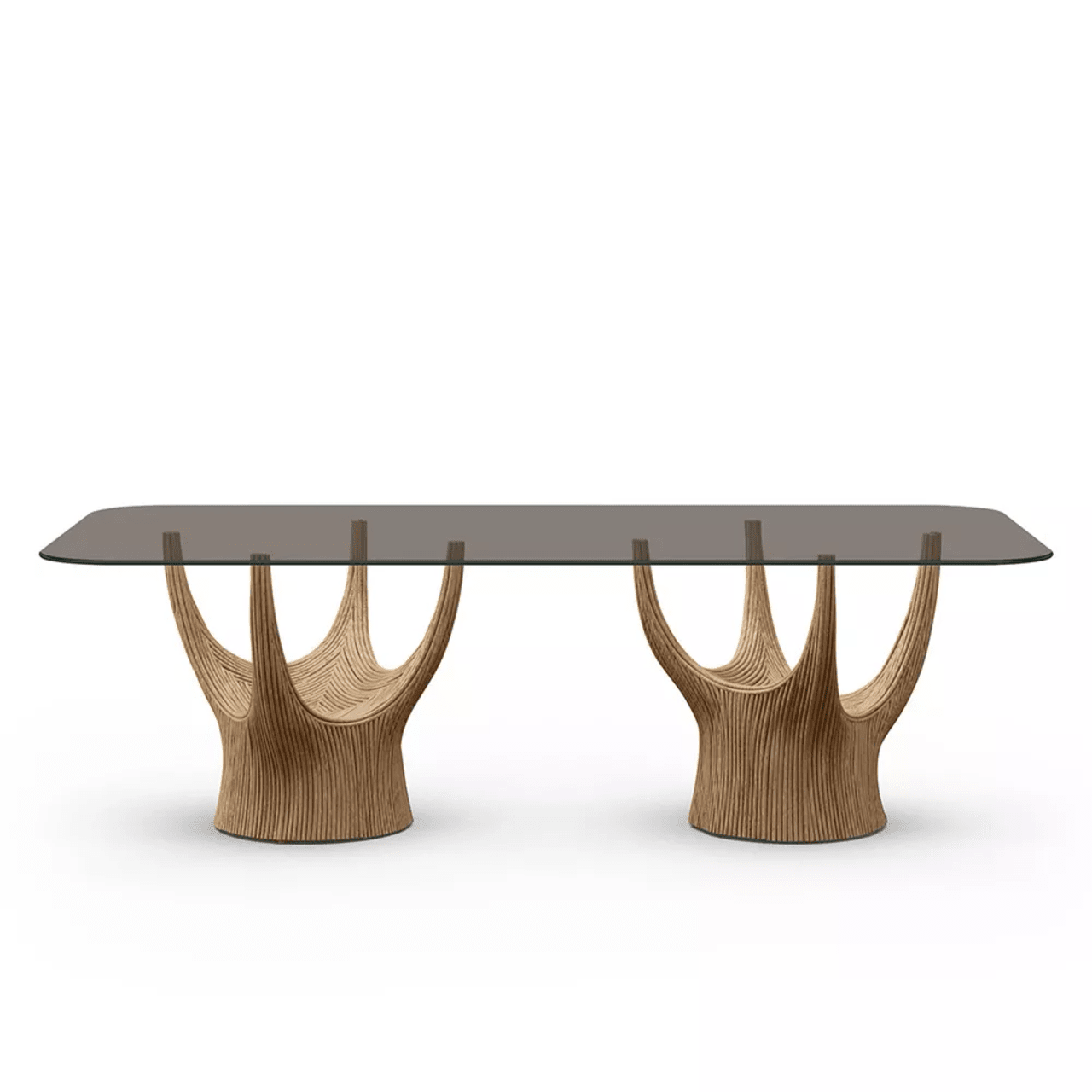 Artistic Wooden Base Table