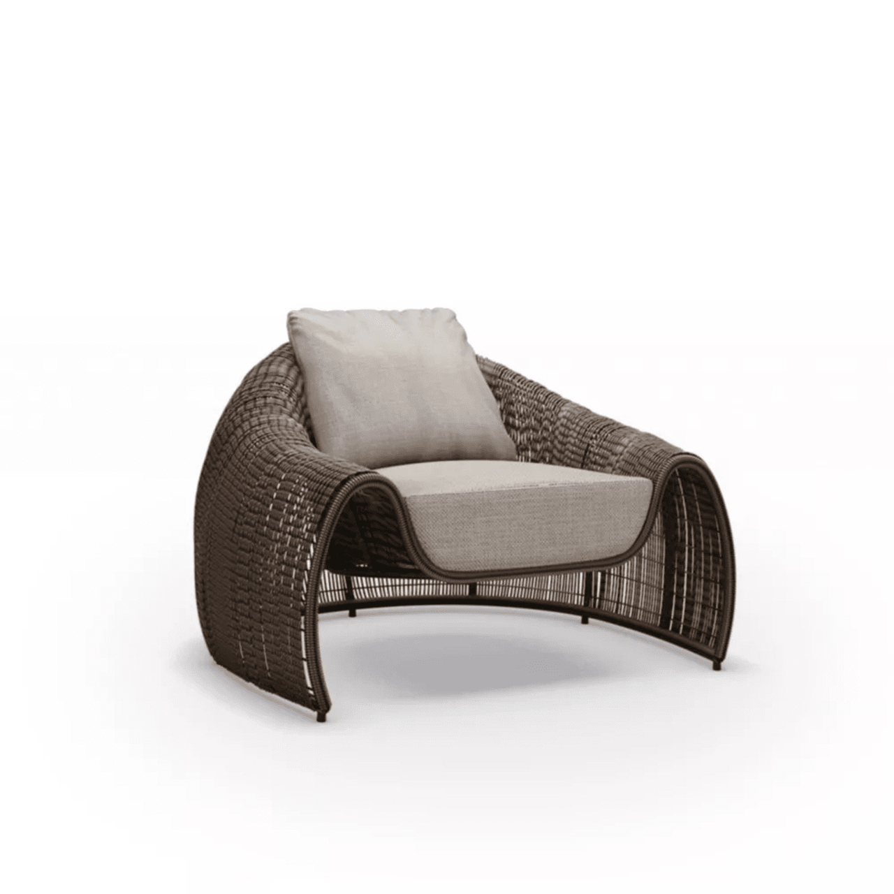 Croissant Easy Armchair | Kenneth Cobonpue