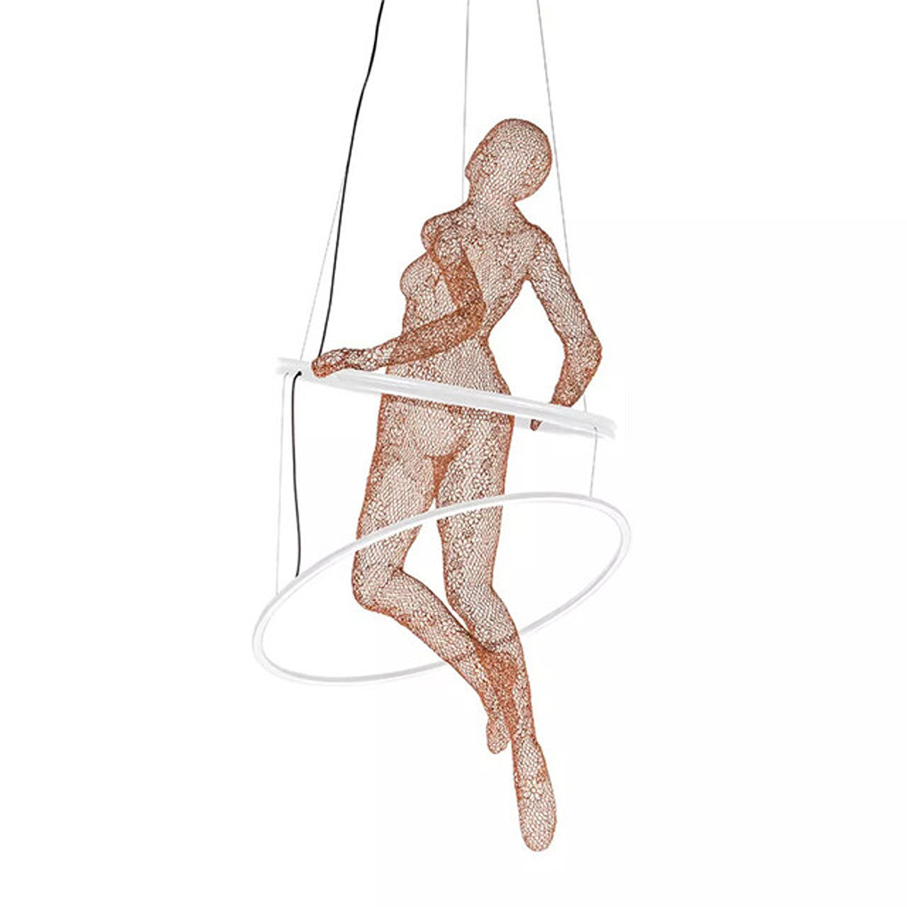 Limbo Hoop Hanging Lamp | Indoor | Designed by Kenneth Cobonpue | Kenneth Cobonpue