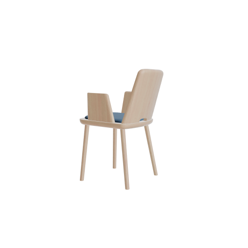 Tablet Dining Chair with Armrests | Luxury Furniture | Sipa