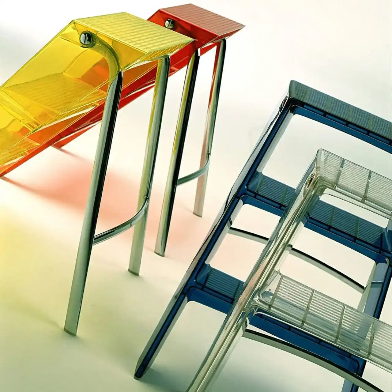 Upper Compact Folding Step Ladder | Kartell