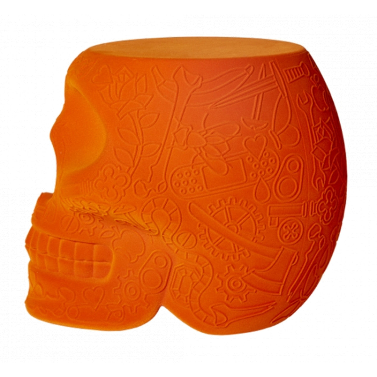 Mexico Stool and Side Table Velvet Finish | Designed by Studio Job | Qeeboo