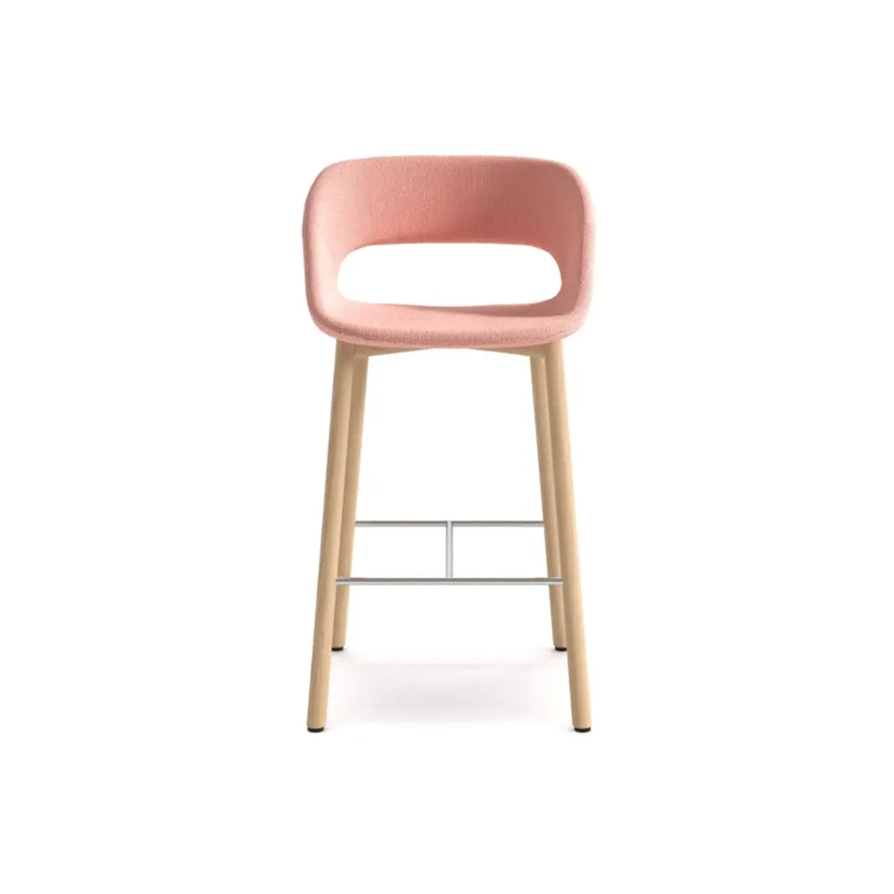 Kabira Fabric ST 4WL Stool | Contemporary Furniture Arrmet