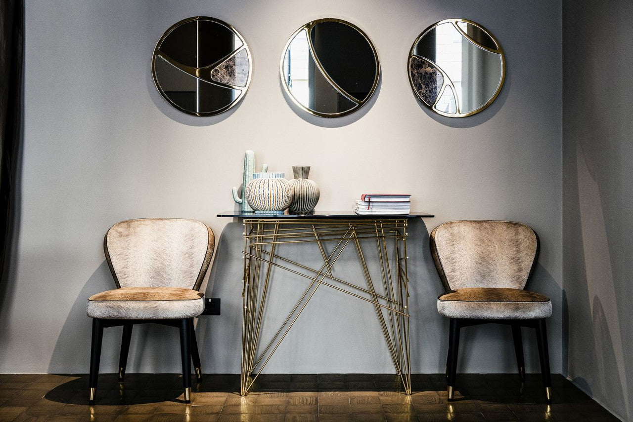 Lin Marble Console | Luxury Living | Black Tie