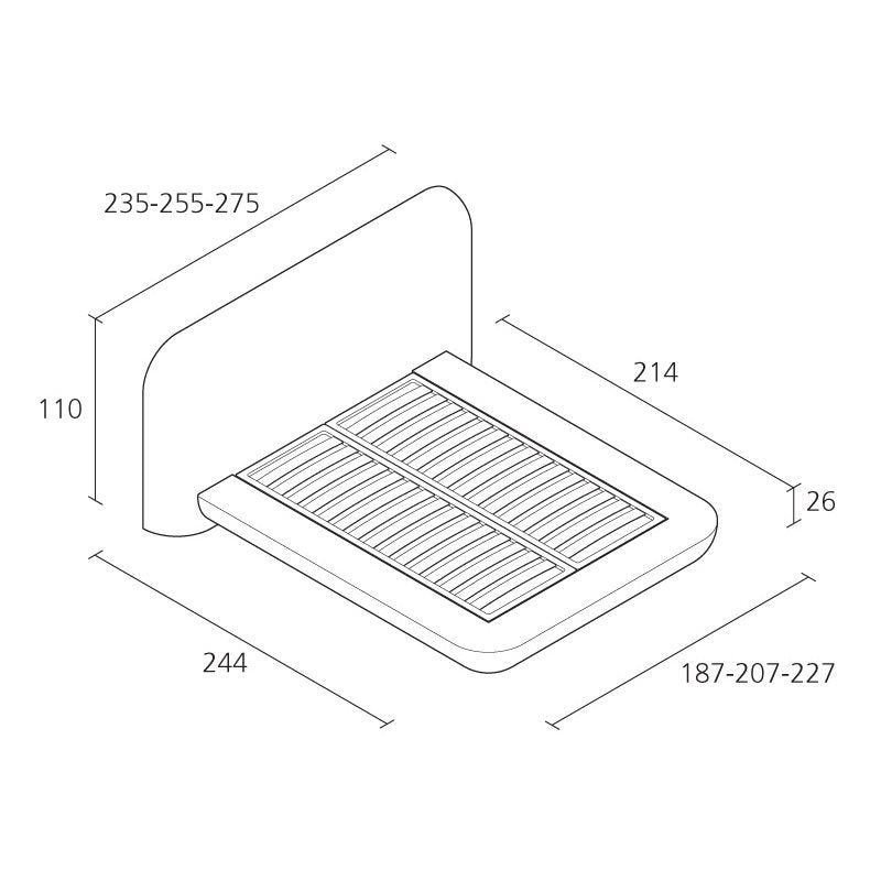 Okome 28A Bed | Design Furniture | Alias