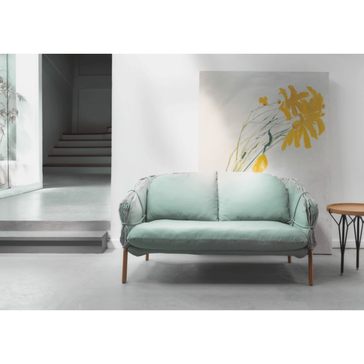 Parchment Loveseat | Parchment Collection | Kenneth Cobonpue