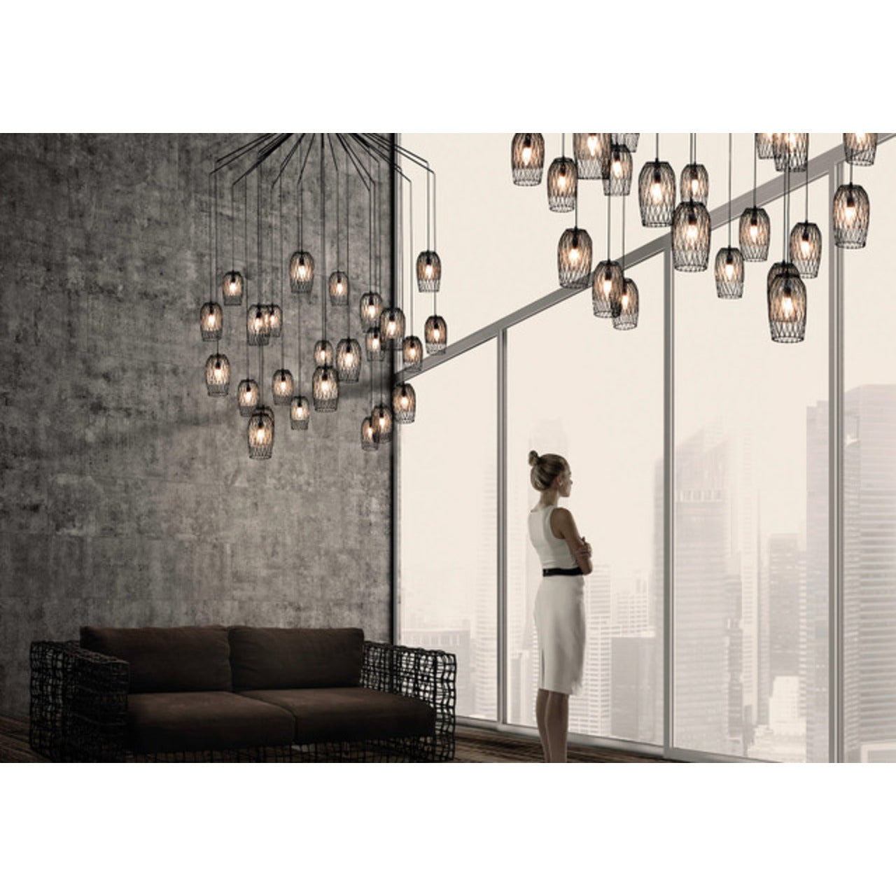 Constellation Hanging Lamp 16 | Kenneth Cobonpue