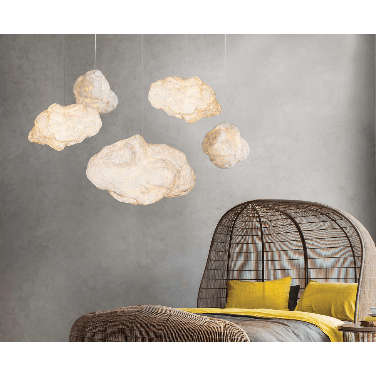 Cloud Suspension Lamp | Hae Y Yoon Design | Kenneth Cobonpue