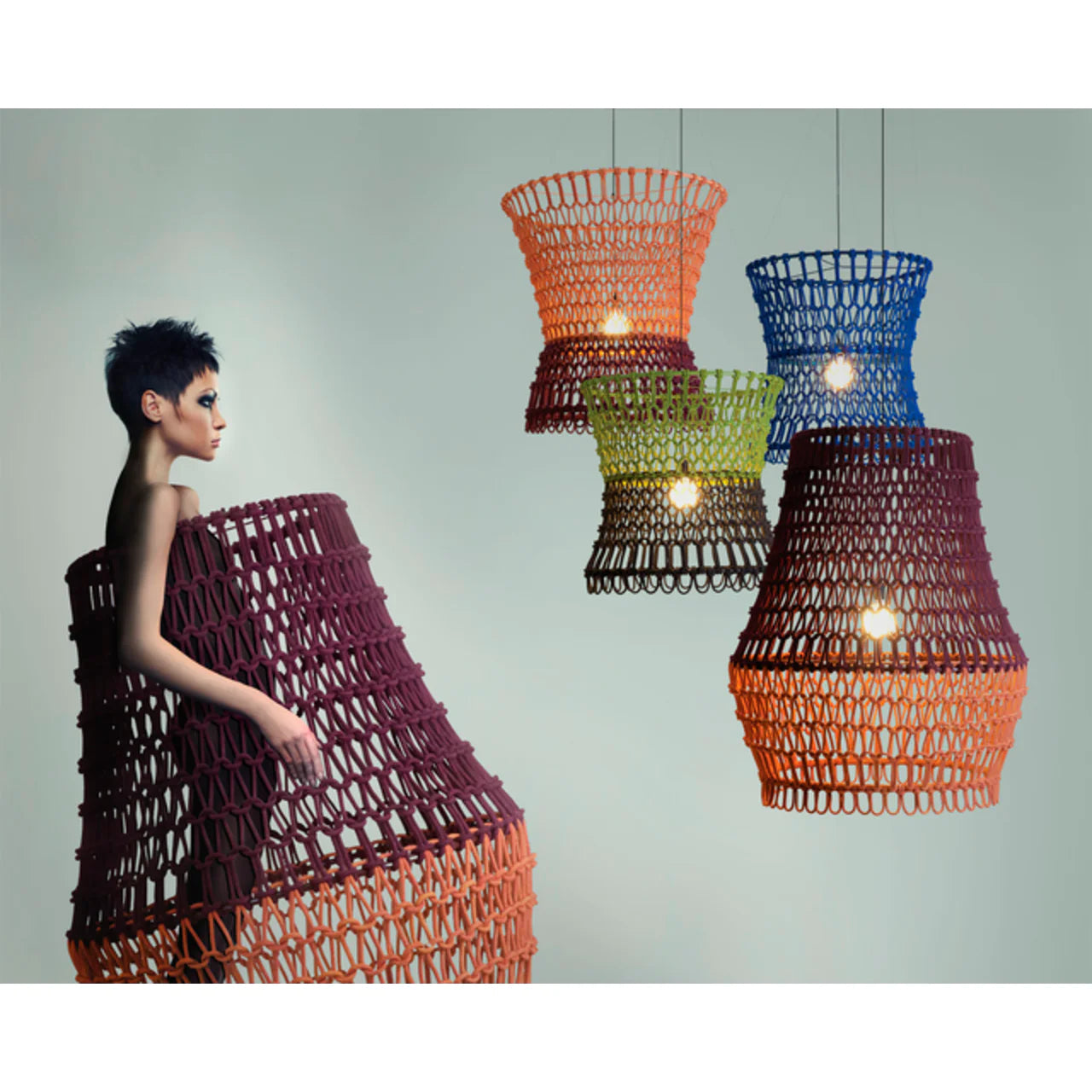 Carousel Large Hanging Lamp | Indoor | Kenneth Cobonpue