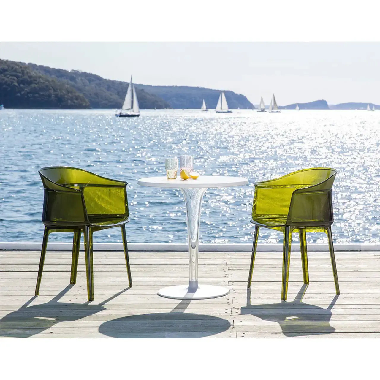 Papyrus Stackable Small Armchair | Set of 2 | Kartell