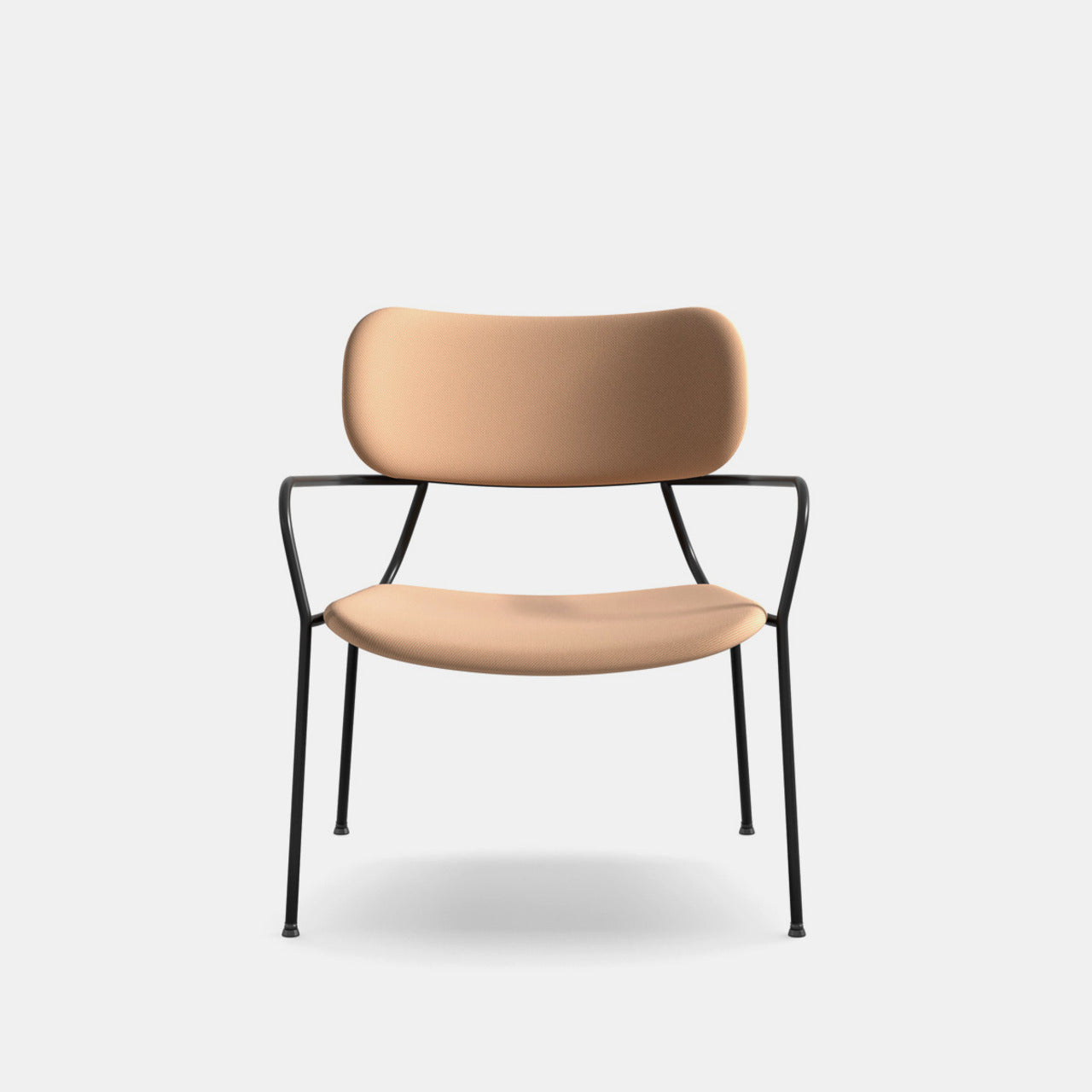 Kiyumi Fabric LO Lounge Chair Contemporary Furniture Arrmet