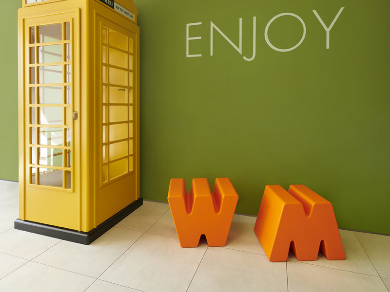 Double U Low Stool | Designed by Kazuko Okamoto | Slide Design