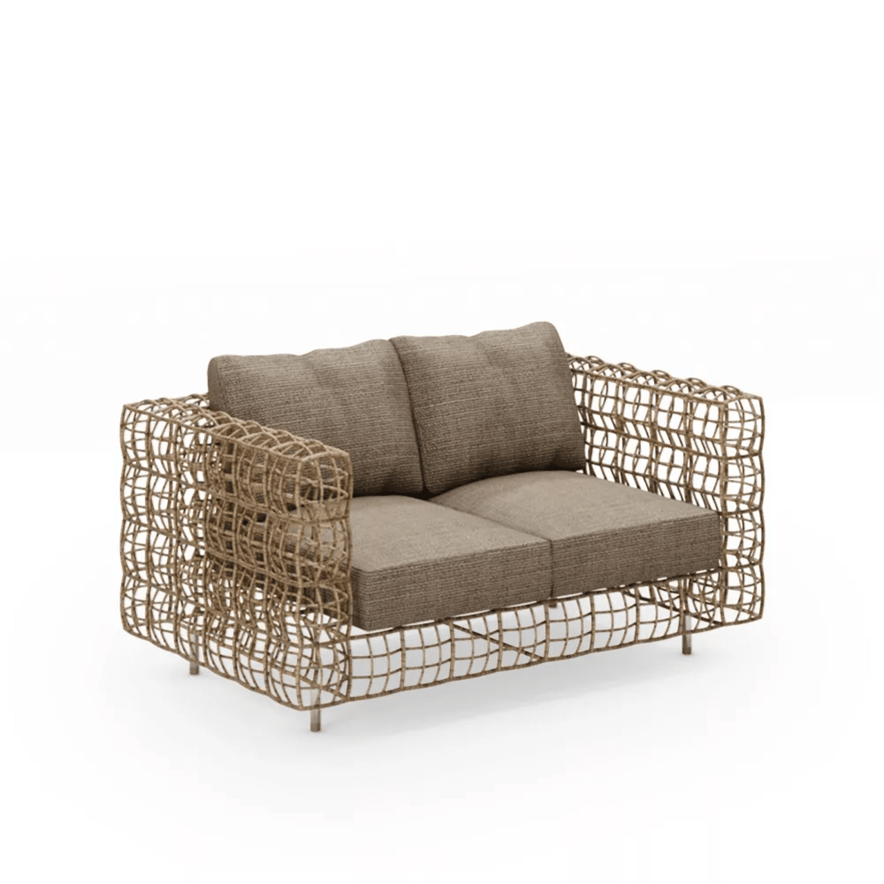 Yin & Yang Loveseat | Luxury Furniture | Kenneth Cobonpue