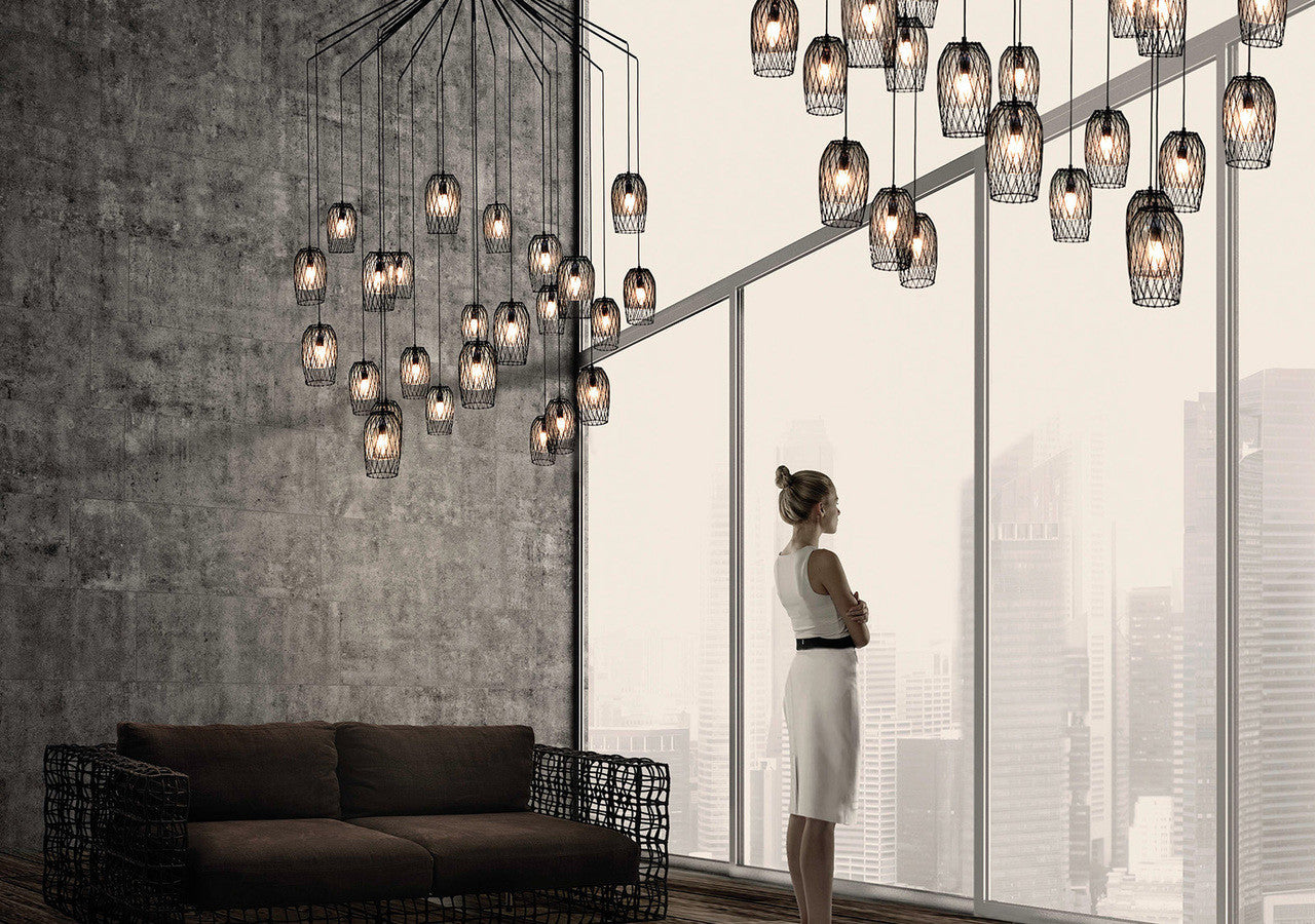 Constellation Hanging Lamp 8 | Kenneth Cobonpue