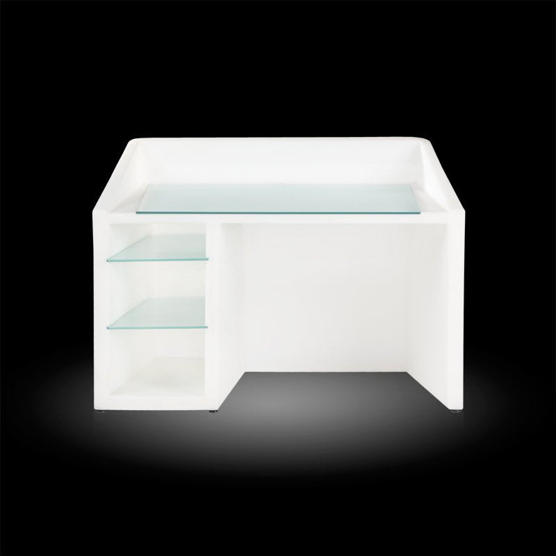 Kanal Illuminated Desk by Bruno Houssin | Slide Design