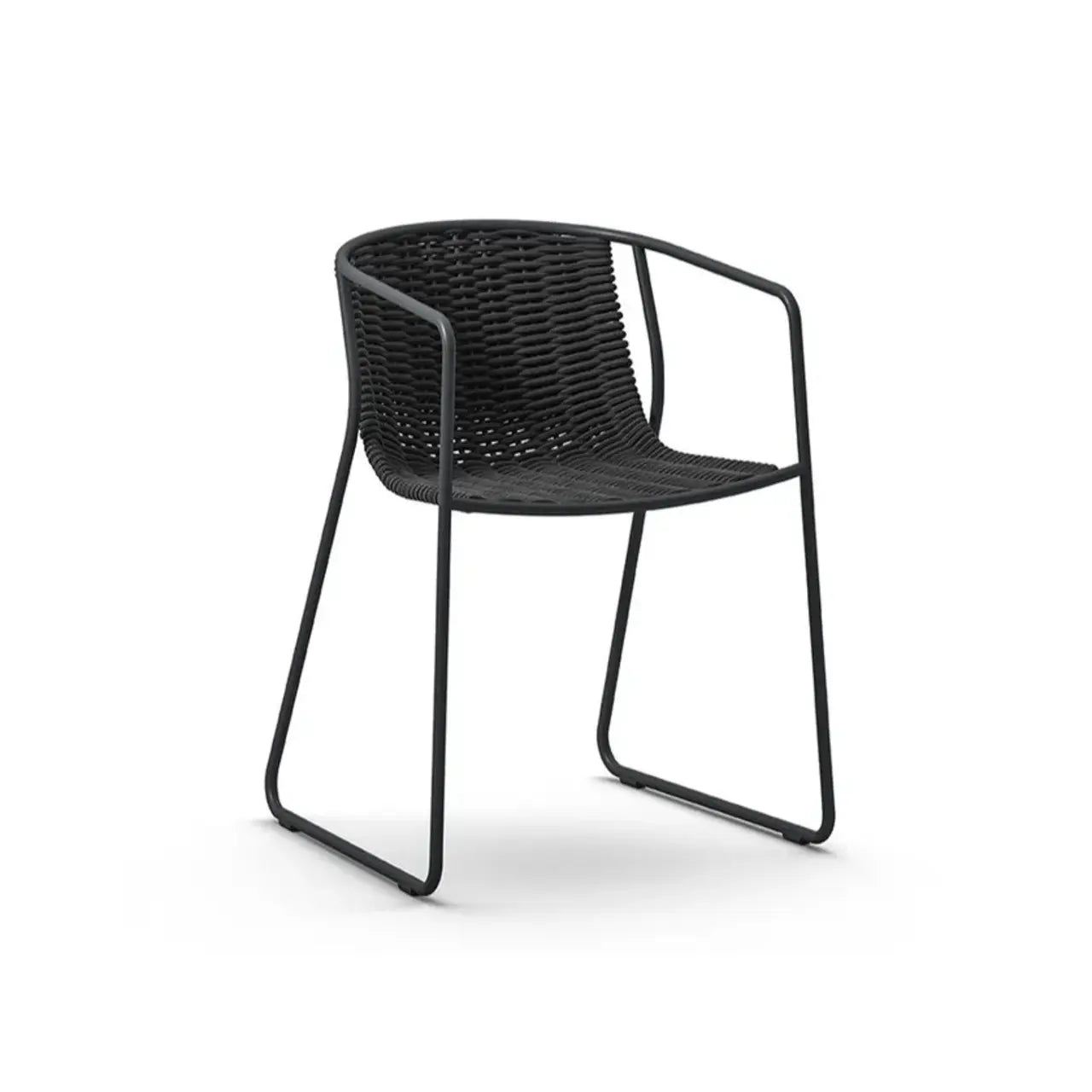 Randa AR Outdoor Dining Chair with Armrests | Arrmet