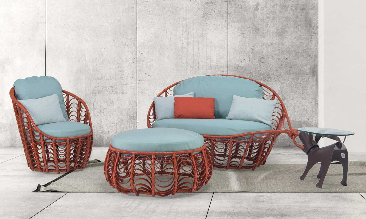 Lasso Ottoman | Lasso Collection | Kenneth Cobonpue