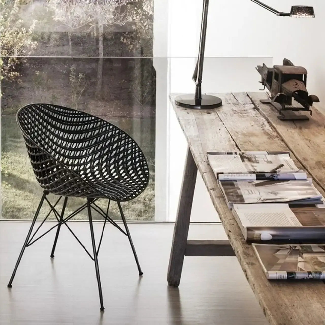 Smatrik Dining Chair Designed by Tokujin Yoshioka | Set of 2 | Kartell