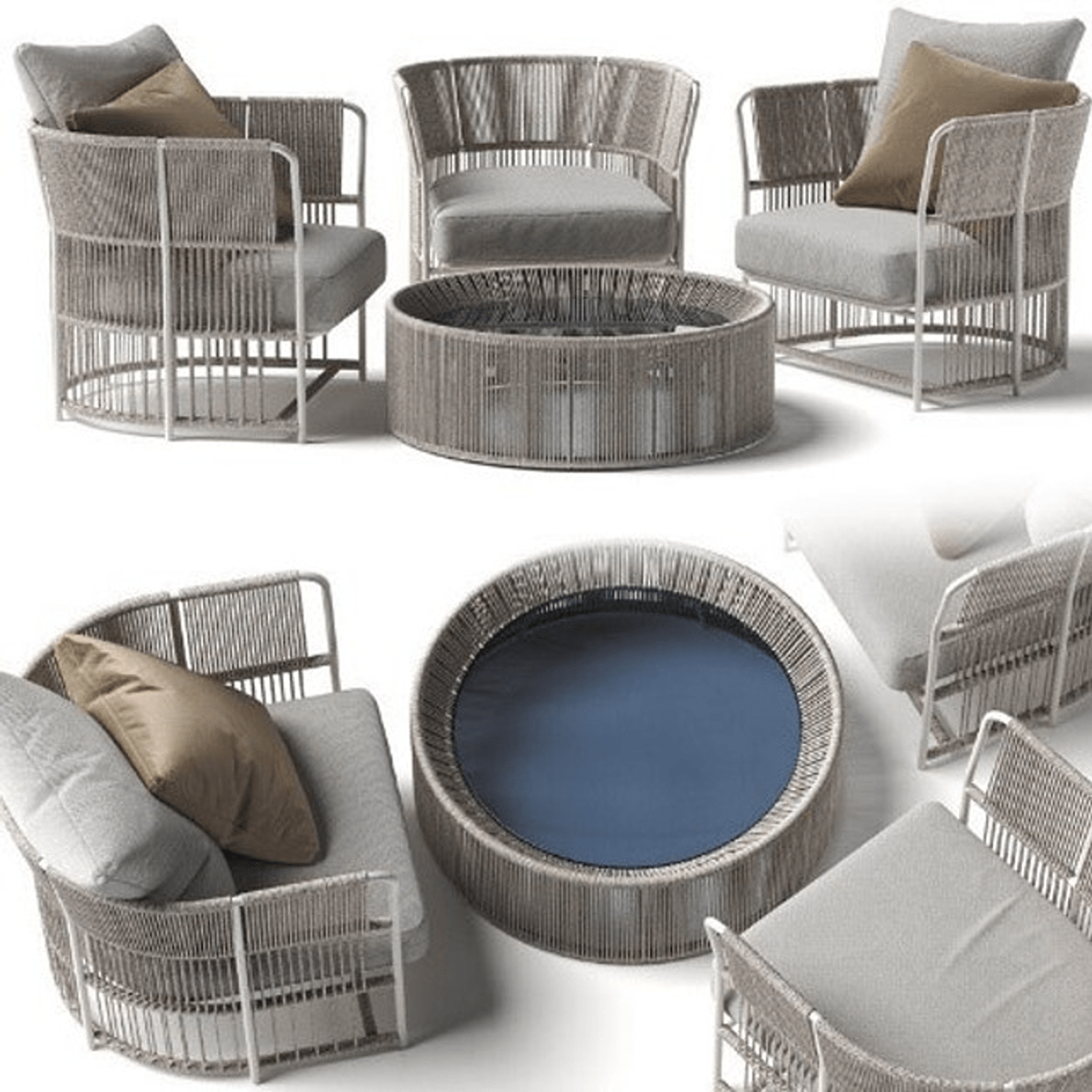 Tibidabo Coffee Table | Designed by Calvi Brambilla | Varaschin