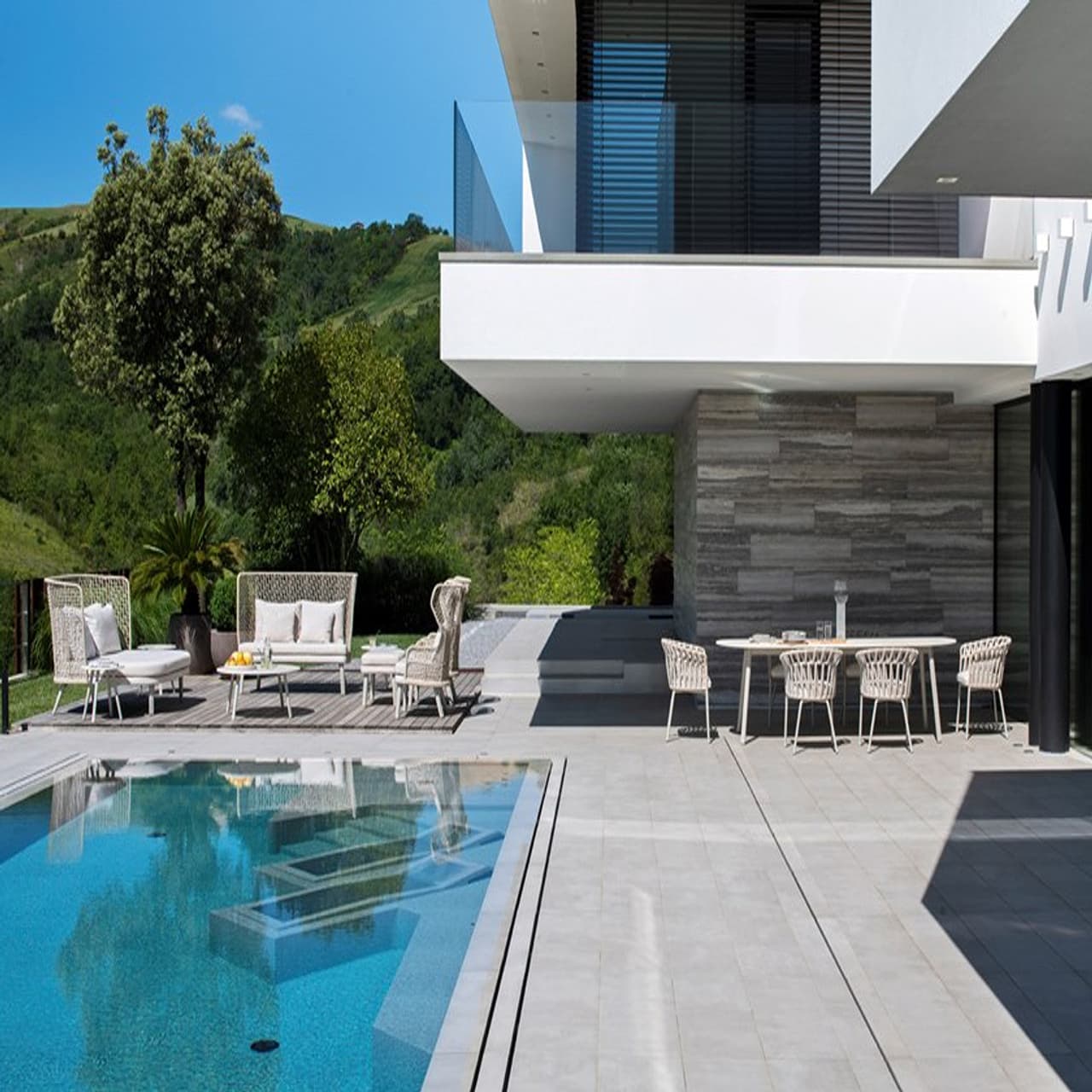 Emma 2 Seater High-Back Sofa | Outdoor | Designed by Monica Armani | Varaschin