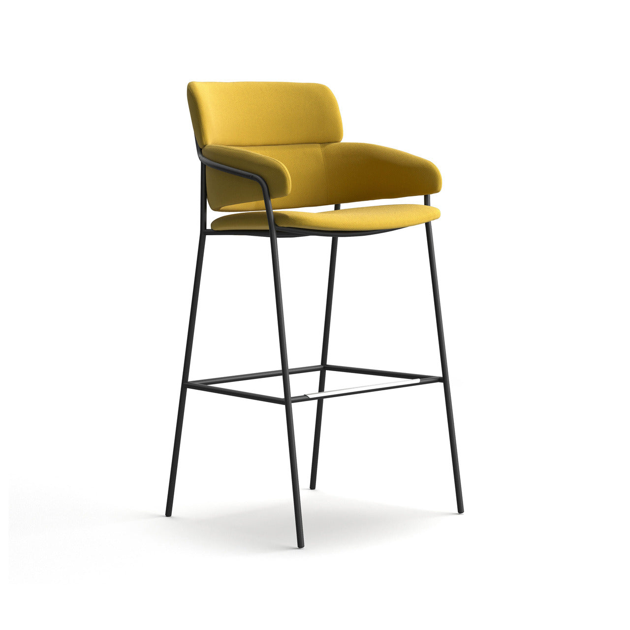 Strike XL ST Stool with Armrests | Contemporary Furniture Arrmet