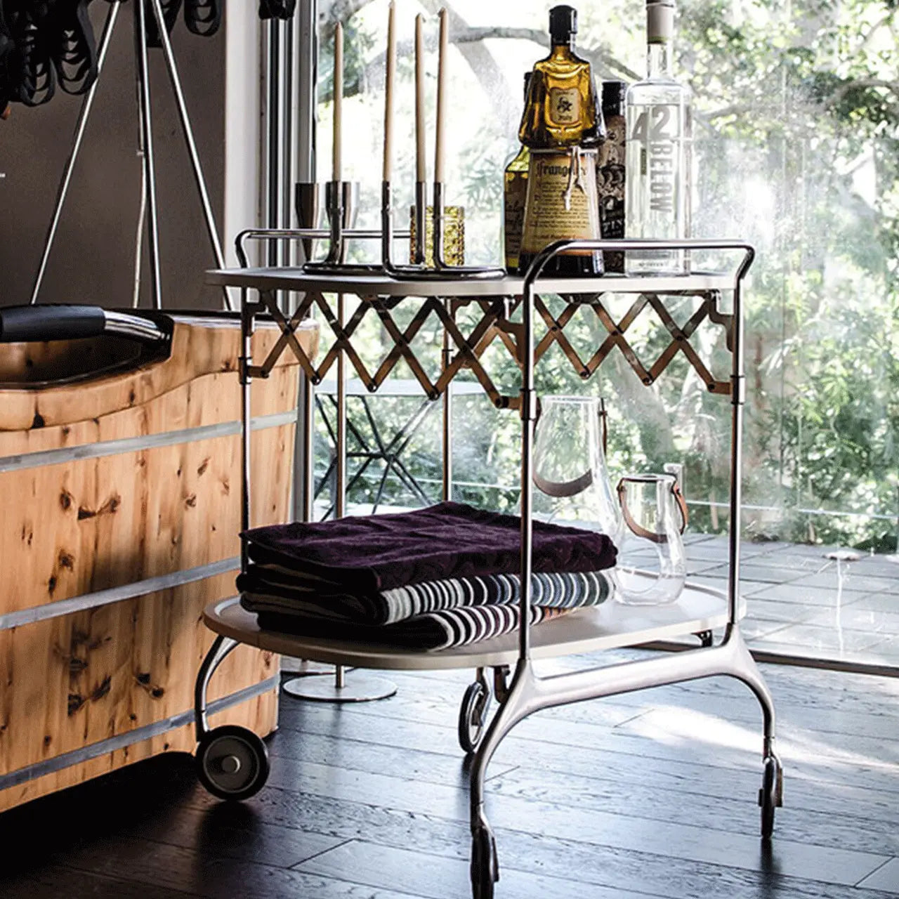 Gastone Folding Trolley | Luxury Furniture Kartell