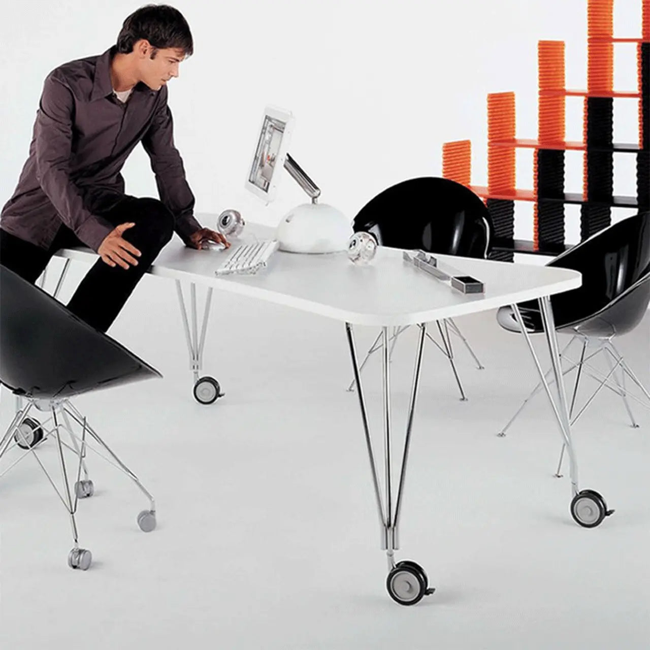 Max Table Desk | Luxury Furniture | Kartell