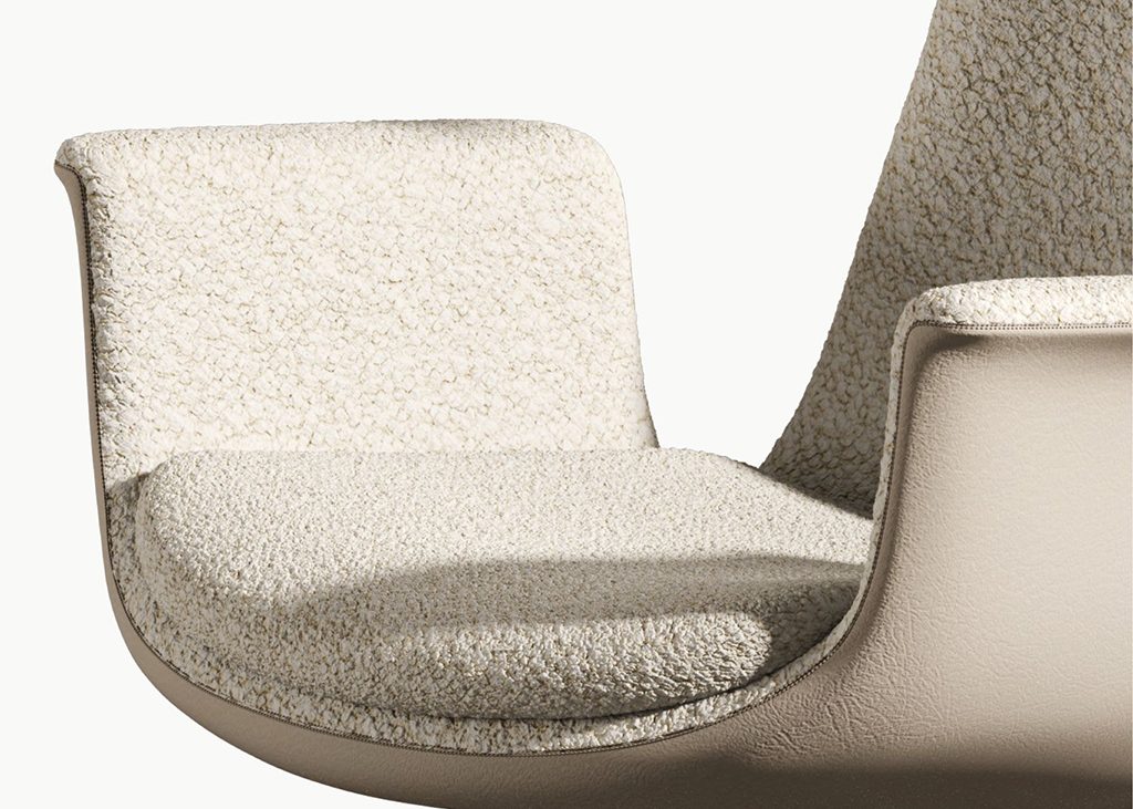 Odyssey Armchair Large Headrest | BD Barcelona