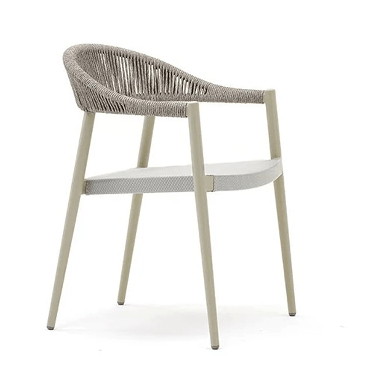 Clever Stackable Rope Dining Armchair | Designed by R&S Varaschin | Set of 2 | Varaschin