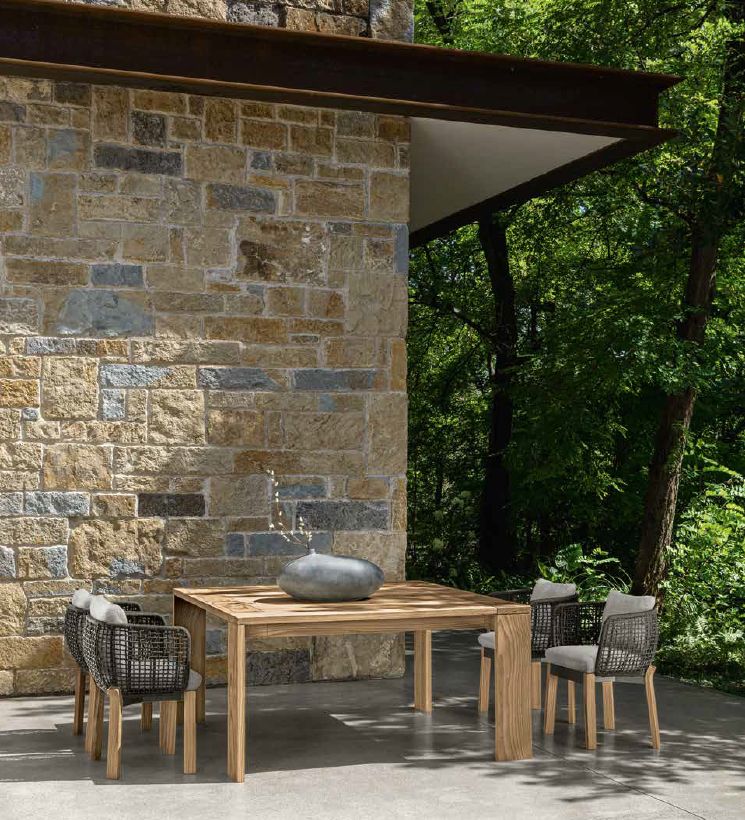 Argo-Wood Dining Chair | Luxury Talenti Outdoor Living