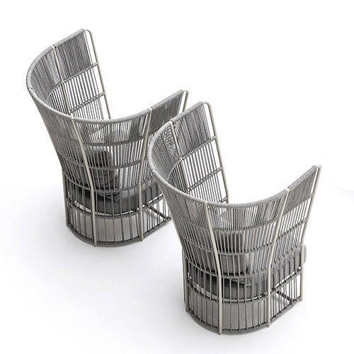 Tibidabo High Back Armchair | Designed by Calvi Brambilla | Varaschin