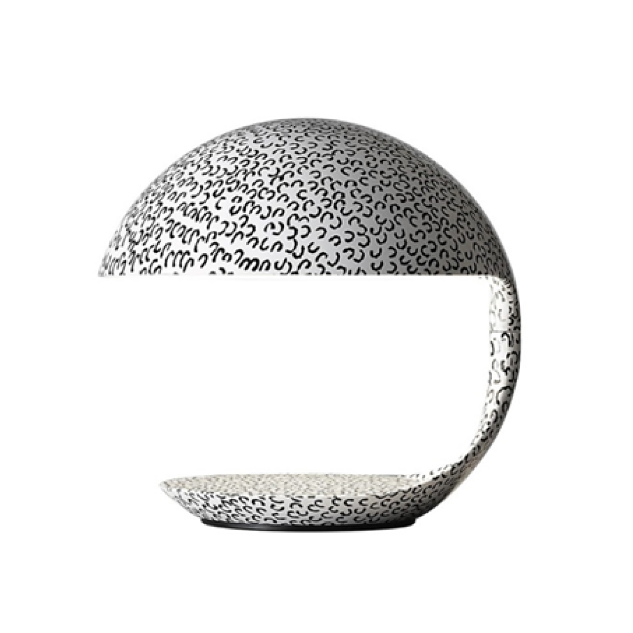 Cobra Texture Swivel Table Lamp by Paola Navone Martinelli Luce