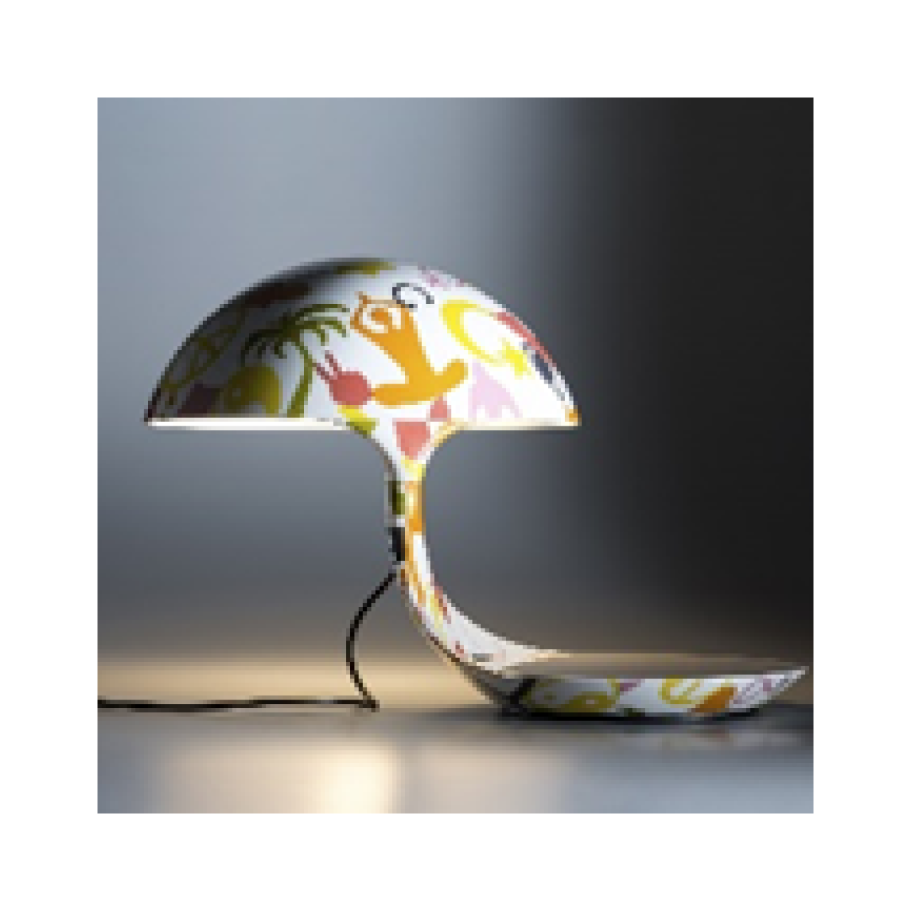 Cobra Texture Swivel Table Lamp by Brian Sironi | Martinelli Luce