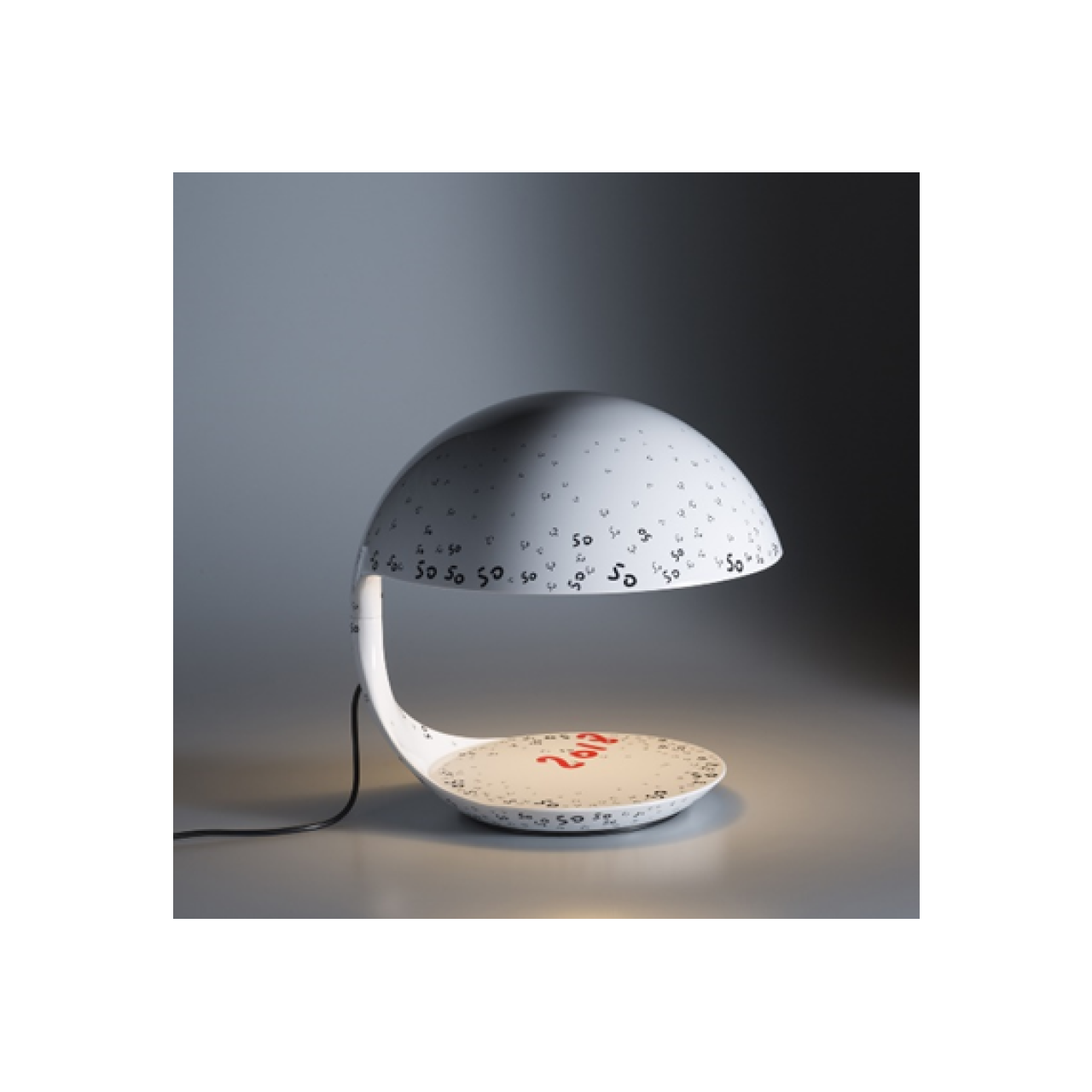 Cobra Texture Table Lamp Marc Sadler Iconic Lighting Martinelli Luce